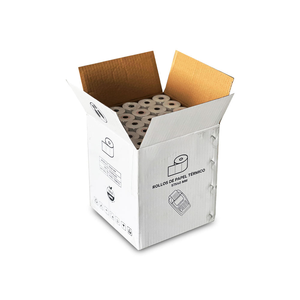 400 Rollos Térmicos 57x37mm: Envío Gratis