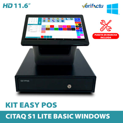 KIT CITAQ S1 Lite Nuevo Restaurante Easy Pos Basic Windows incluye modulo verifactu