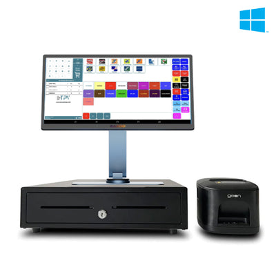KIT TPV + EASY POS Windows GEON 360 | Quad-Core J4125 | 8GB RAM | 128GB SSD | 15