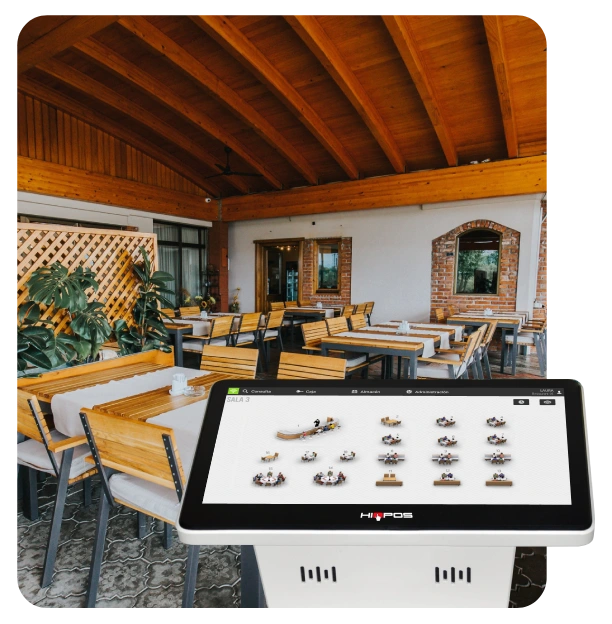 TPV Android HIOPOS GO!! | Quad-Core RK3566 | 2GB RAM | 16GB | 11.6" | Impresora 80mm