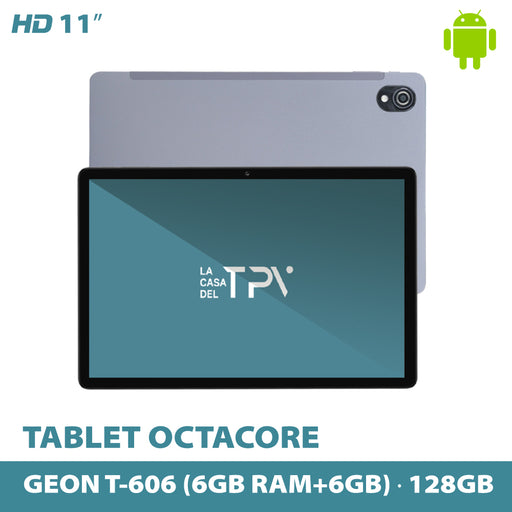 GEON T-606 OCTA-CORE/(6GB+6GB AMPLIABLE)/128GB/11"