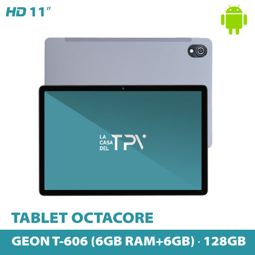 GEON T-606 OCTA-CORE /(6GB+6GB AMPLIABLE)/128GB/11"