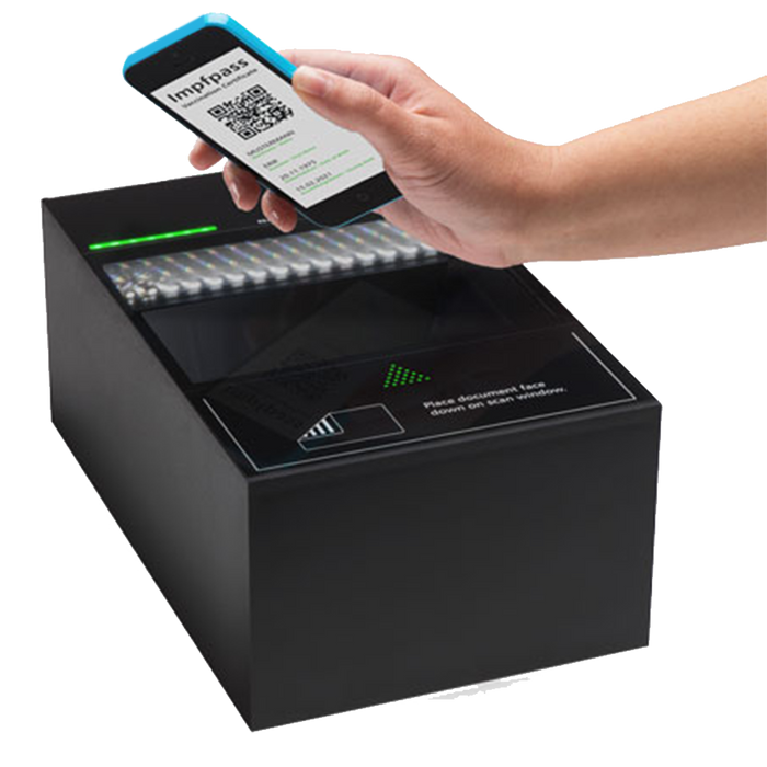 Escáner PENTA CUBE KIOSK Licencia Software DELTA ID