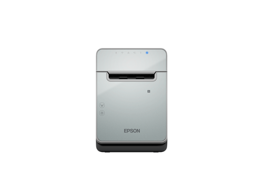 Epson TM-L100 negra, vista frontal