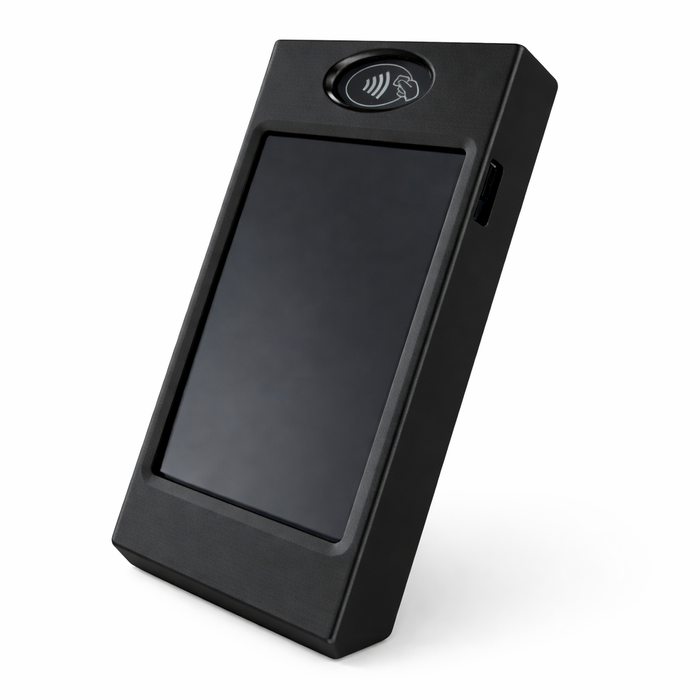 Carcasa Rígida Saturn 1000-E Negra | Protección Terminal de Pago