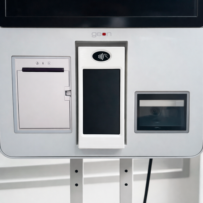 Carcasa Rígida Saturn 1000-E Blanca | Protección Terminal de Pago