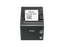 Epson TM-L90LF gris oscuro, vista frontal con papel