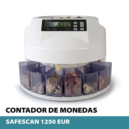SAFESCAN 1250 Contadores de monedas