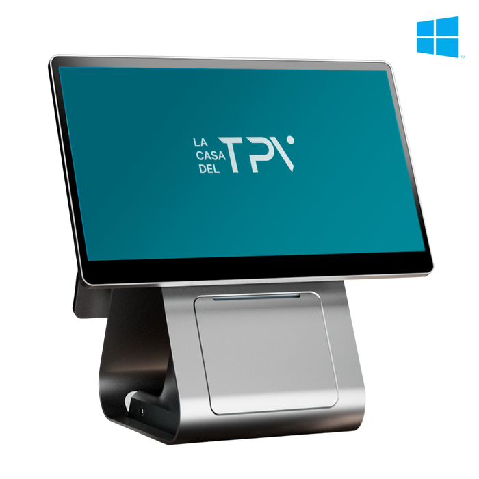 TPV Windows LANDI Cx20Lite | N97 | 8GB RAM | 256GB | 15" + 10.1" | Impresora 80mm