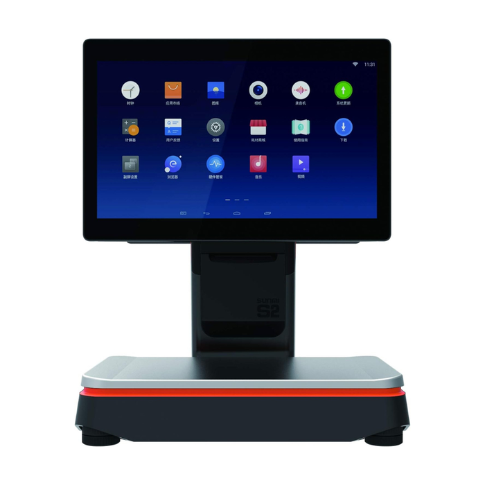 Balanza TPV SUNMI S2 | Android | Impresora 80mm | Doble Pantalla 15.6" + 10.1"
