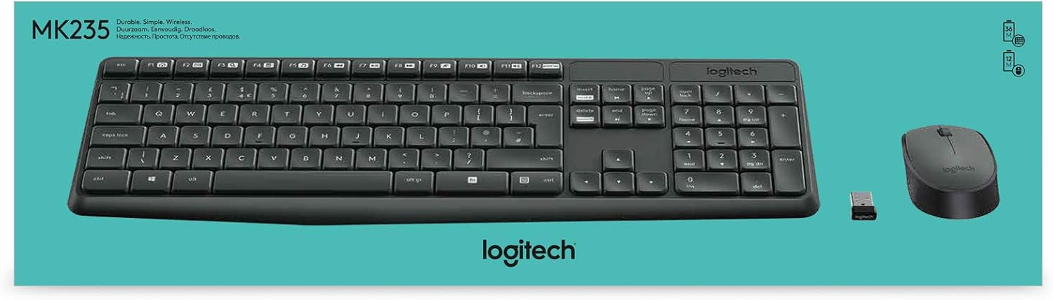 Combo Teclado y Ratón LOGITECH MK235