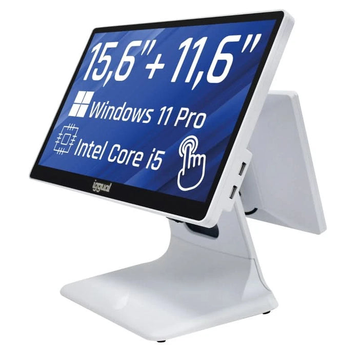 TPV Windows iggual Dual | Intel Core i5-8350U | 8GB RAM | 256GB SSD | 15,6" + 11,6"