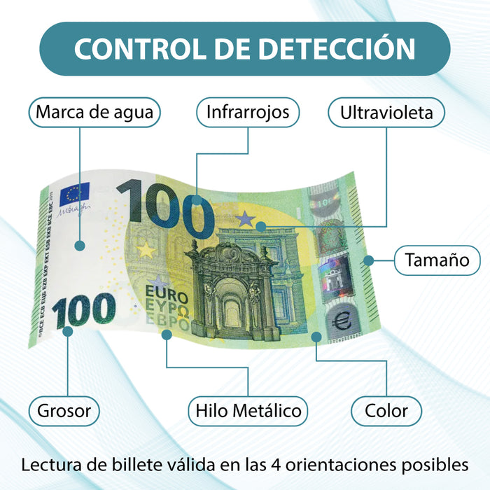 GEON BJ-05 UV/MG Contador detector de billetes