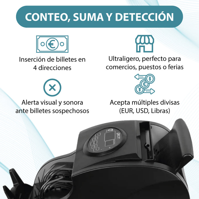 GEON BJ-05 UV/MG Contador detector de billetes