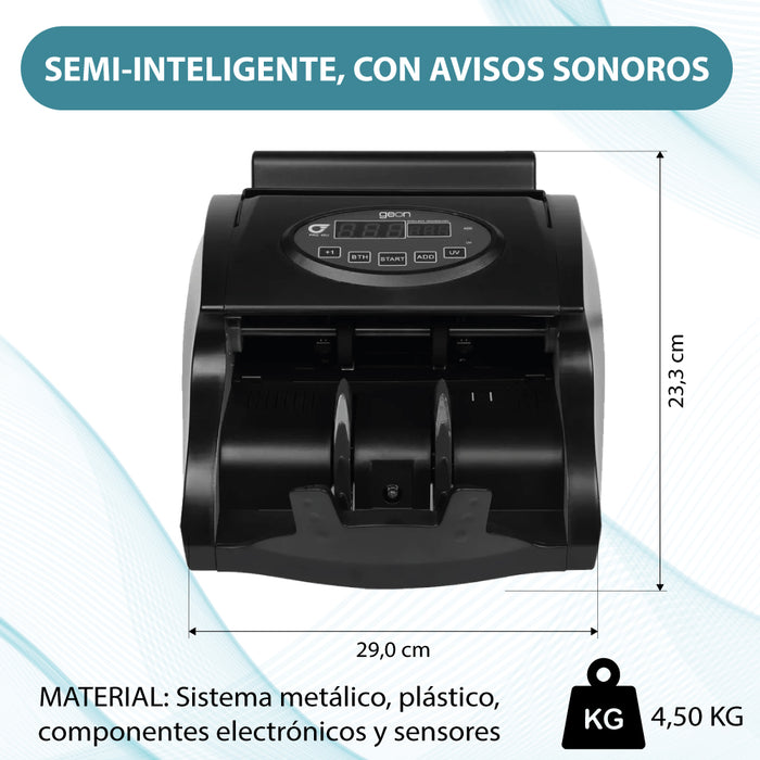 GEON BJ-05 UV/MG Contador detector de billetes