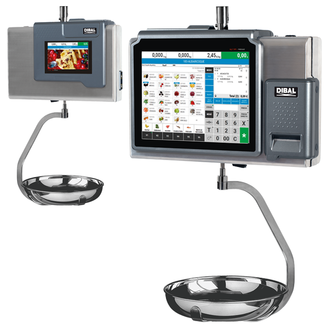 Balanza Colgante DIBAL CS-2150 NEO UX Resistivo  | 2GB RAM | 32GB | 12" + 7"