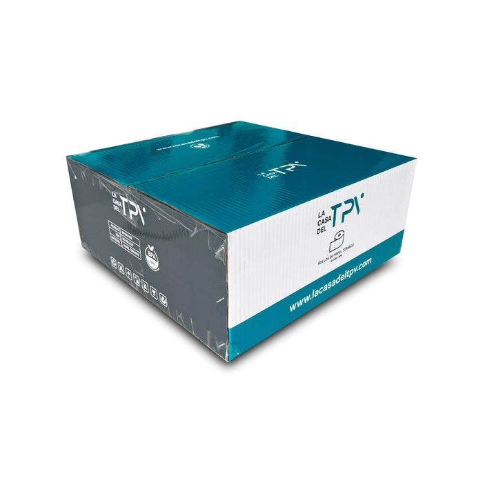 Caja 48 rollos papel térmico 80 x 80 x mm Sin Bisfenol