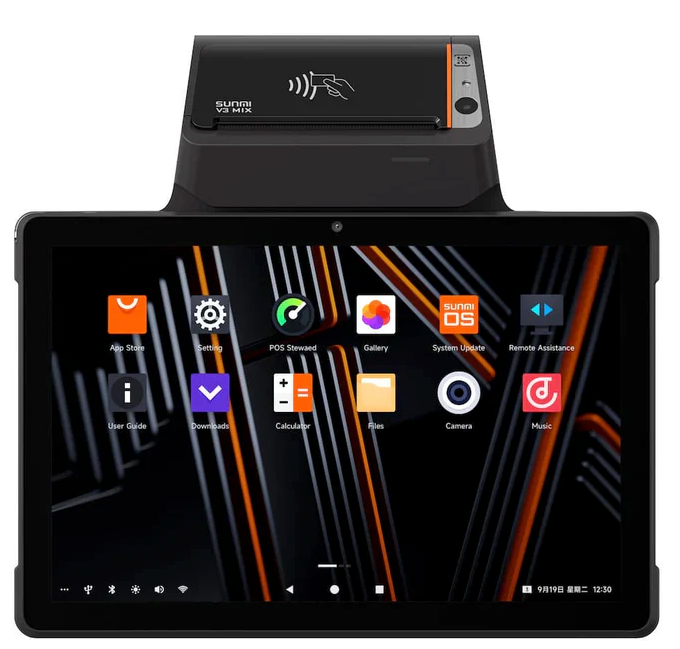 KIT TPV Sunmi V3 MIX QUALCOMM HEXACORE/4GB/32GB/10.1" · VERI*POS