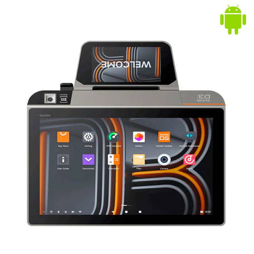 TPV Android SUNMI D3 Mini | Qualcomm Hexa-Core | 3GB RAM | 32GB | 10.1" | Impresora 80mm