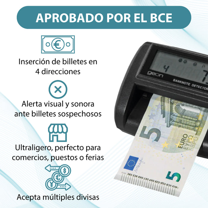 GEON BJ-212 Detector de billetes