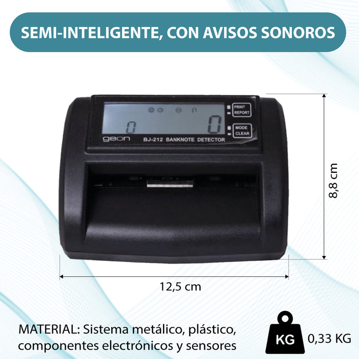 GEON BJ-212 Detector de billetes