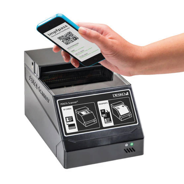 Escáner DESKO PENTA CKI + Licencia Software DELTA ID