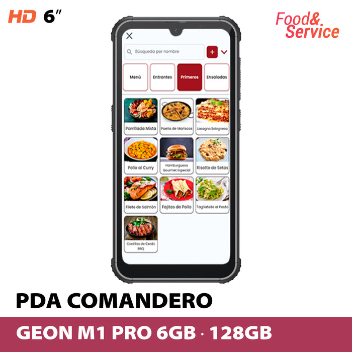 GEON M1 PRO MTK6762/6Gb/128Gb/6"HD · Food&Service