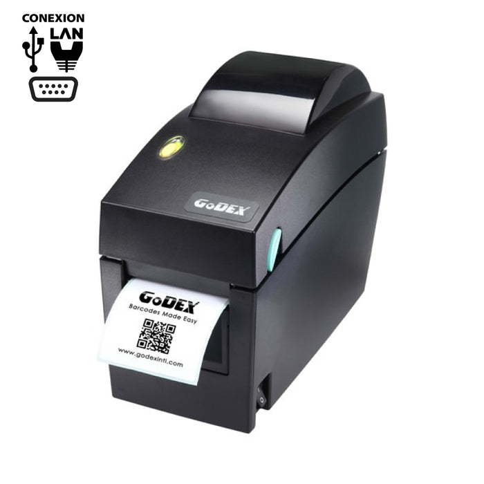 Impresora Térmica de etiquetas  GODEX DT2X | 54 mm | USB+LAN+RS232