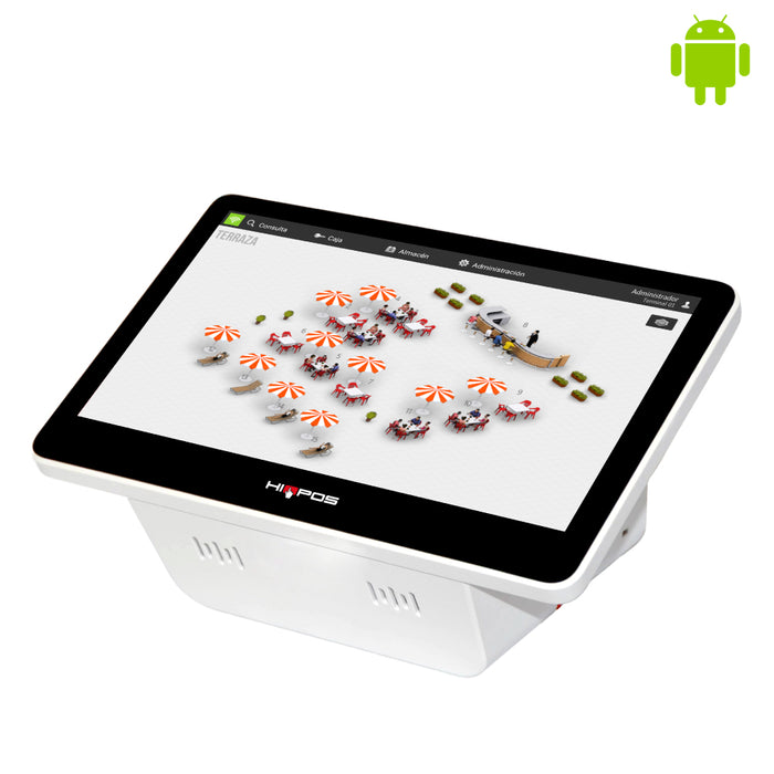 TPV Android HIOPOS GO!! | Quad-Core RK3566 | 2GB RAM | 16GB | 11.6" | Impresora 80mm
