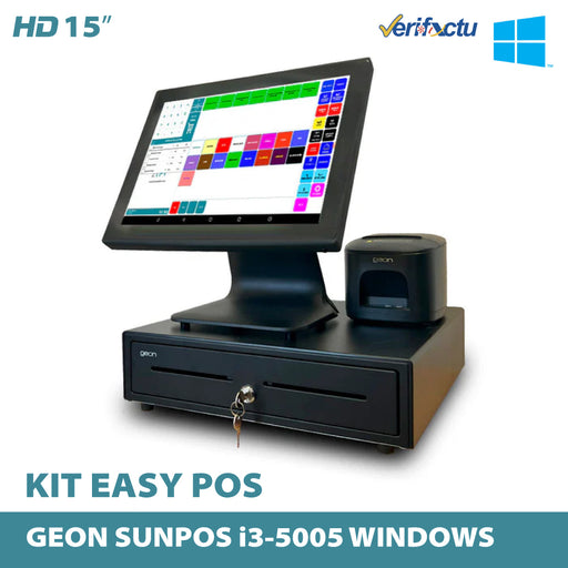 KIT Sunpos I3 Nuevo Restaurante Easy Pos Basic Windows