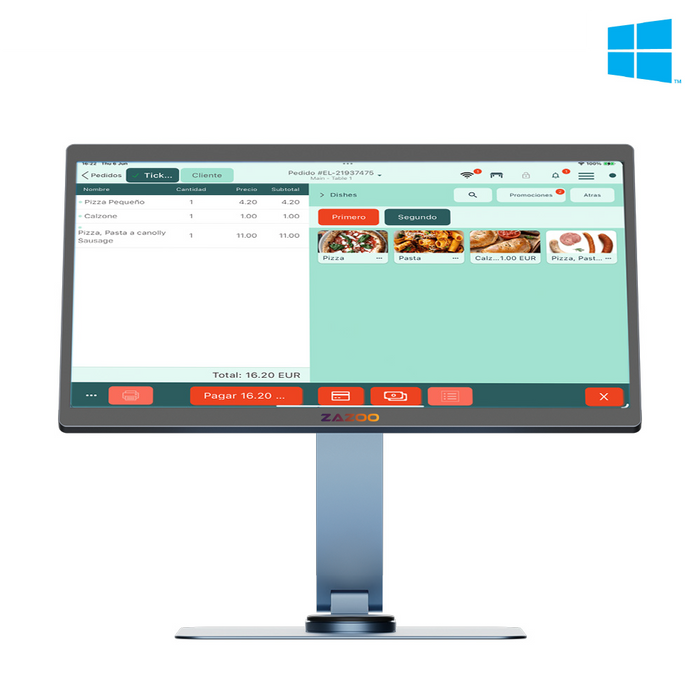 TPV Windows ZAZOO 360 | Intel Celeron J4125 | 8GB RAM | 128GB SSD | 15"