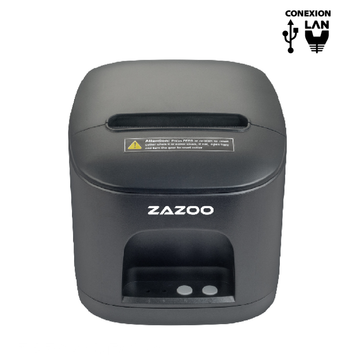 Impresora Térmica ZAZOO | 80 mm | USB + Ethernet