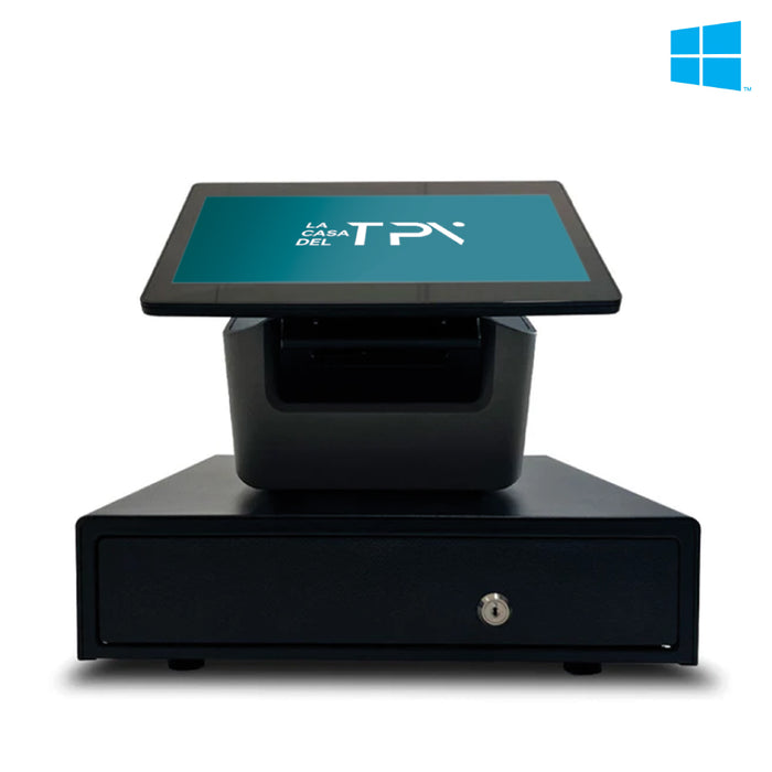 Pack TPV Windows CITAQ S1 | Quad-Core J4125 | 4GB RAM | 128GB SSD | 11.6” | Impresora 80 mm | + Cajón