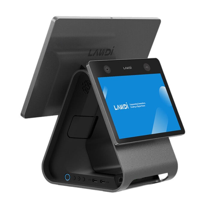 TPV Windows LANDI Cx20Lite | N97 | 8GB RAM | 256GB | 15" + 10.1" | Impresora 80mm