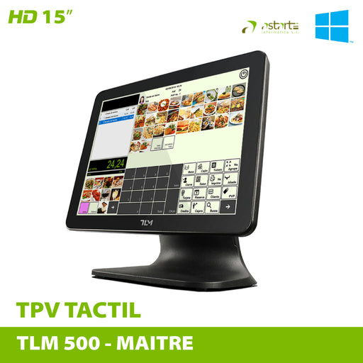 TPV Tactil 15"  TLM 500 para MAÎTRE