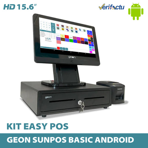 KIT Geon Sunpos Nuevo Restaurante Easy Pos Basic Android