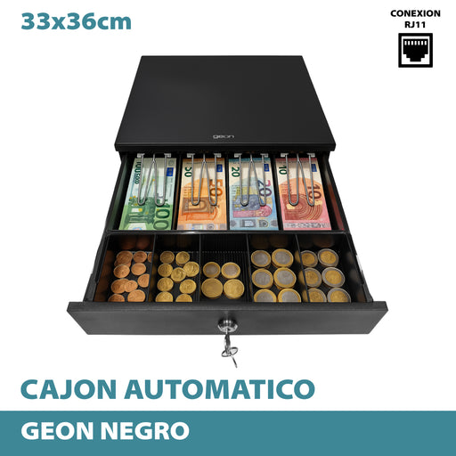 GEON Cajón Portamonedas automático eléctrico (33CM)