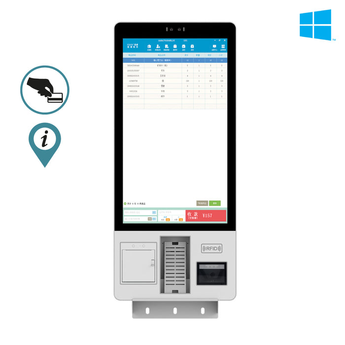 QUIOSCO Windows GEON Q1 | J6412 | 8GB RAM | 128GB | 27"