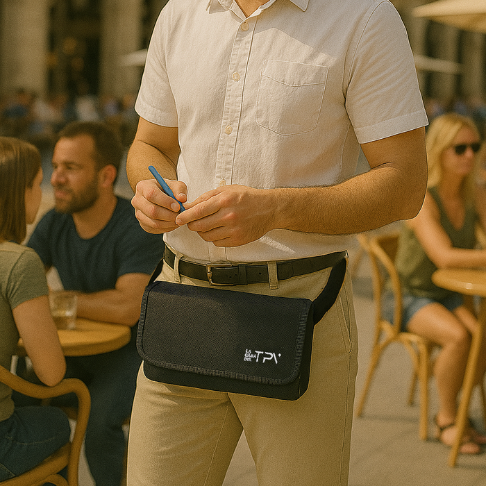 Bolso organizador de dinero