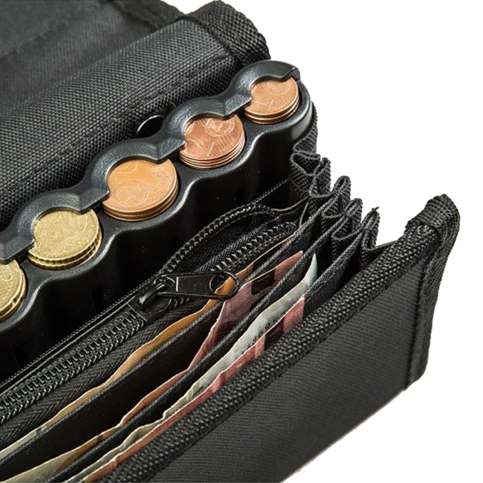 Bolso organizador de dinero