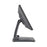 Vista lateral opuesta del TPV POS-600 con pantalla inclinable.