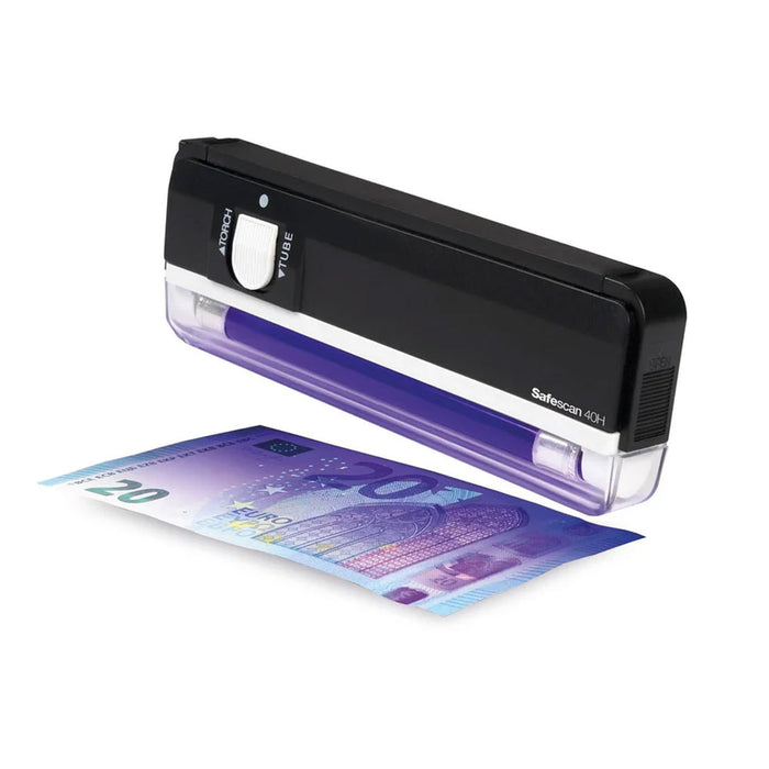 SAFESCAN 40º Detector de billetes falsos UV de bolsillo