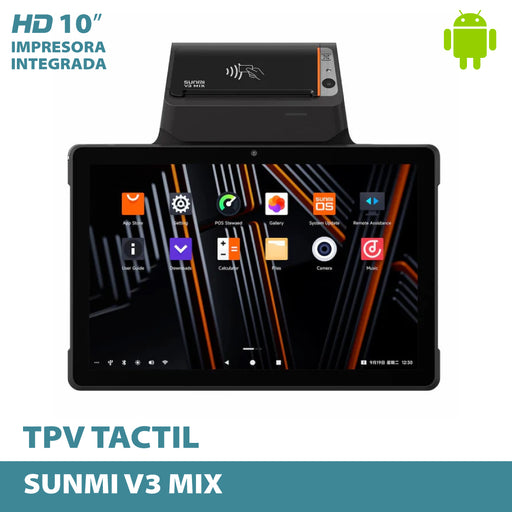 SUNMI V3 MIX QUALCOMM HEXACORE/4GB/32GB/10.1