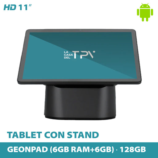 GEONPAD + SOPORTE OCTA-CORE /(6GB+6GB AMPLIABLE)/128GB/11"