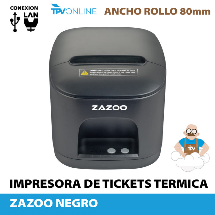 ZAZOO Impresora térmica de ticket · TPVONLINE