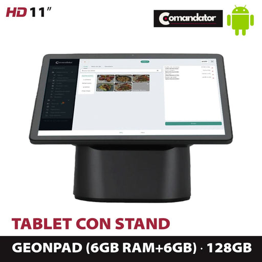 GEONPAD + SOPORTE OCTA-CORE /(6GB+6GB AMPLIABLE)/128GB/11" · Comandator