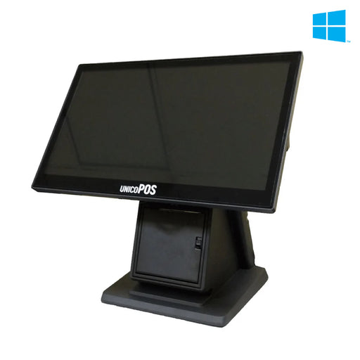 TPV Windows UNICOPOS W64NP | Intel Celeron | 4GB RAM | 128GB SSD | 15.6" | Impresora 80mm