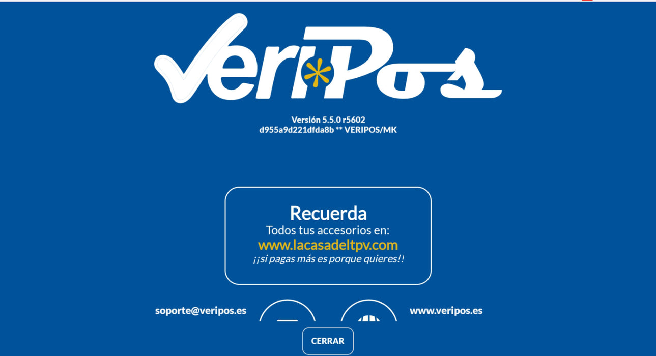 KIT TPV GEON SUNPOS ARM CORTEX-155/4GB/32GB/15.6" Android · VERI*POS