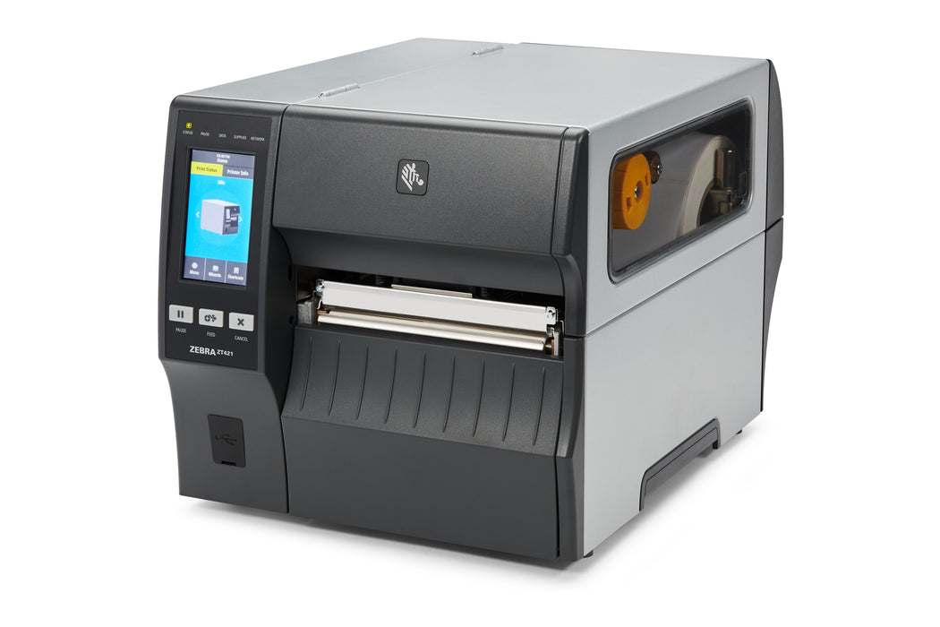 Impresora Industrial Zebra ZT421 | 203 dpi | Transferencia Térmica y Térmica Directa | Ethernet | USB | Bluetooth | 168 mm