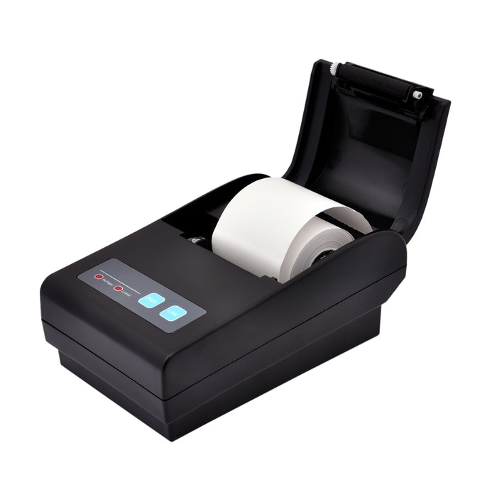 Caja de 80 rollos papel térmico  57 x 55 mm Sin Bisfenol